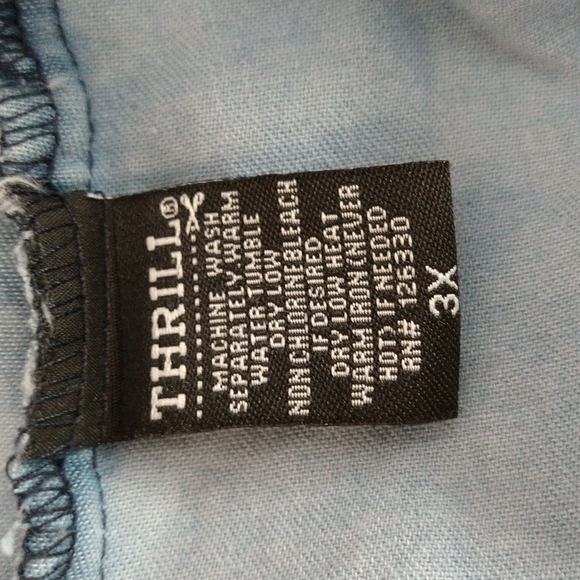NWT Thrill Jeans soft tunic/dress Sz 3X - Picture 8 of 8